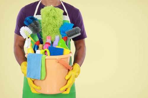 Local cleaners carrying out a thorough move out clean in Tooting