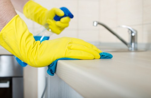 Odour removal treatment for upholstery in a Tooting property