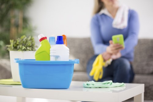 Deep carpet cleaning equipment used in a local Tooting property