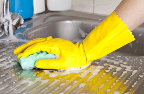 Final builders clean in Tooting before property handover