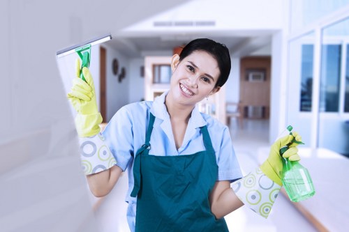 Commercial upholstery cleaning for seating in a Tooting business